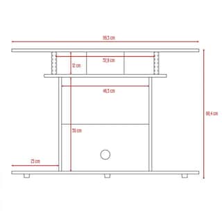 Foto 4 | Combo para Sala Corino Incluye Mesa Tv y Archivador