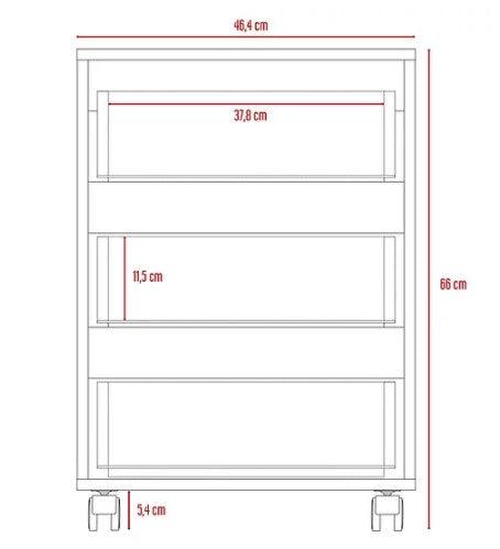 Foto 6 pulgar | Mesa para Tv con Archivador Negro 2 Piezas