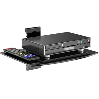 Foto 1 | Estante Flotante Para Centro De Entretenimiento Wali Cs201b, Color Negro - Venta Internacional.