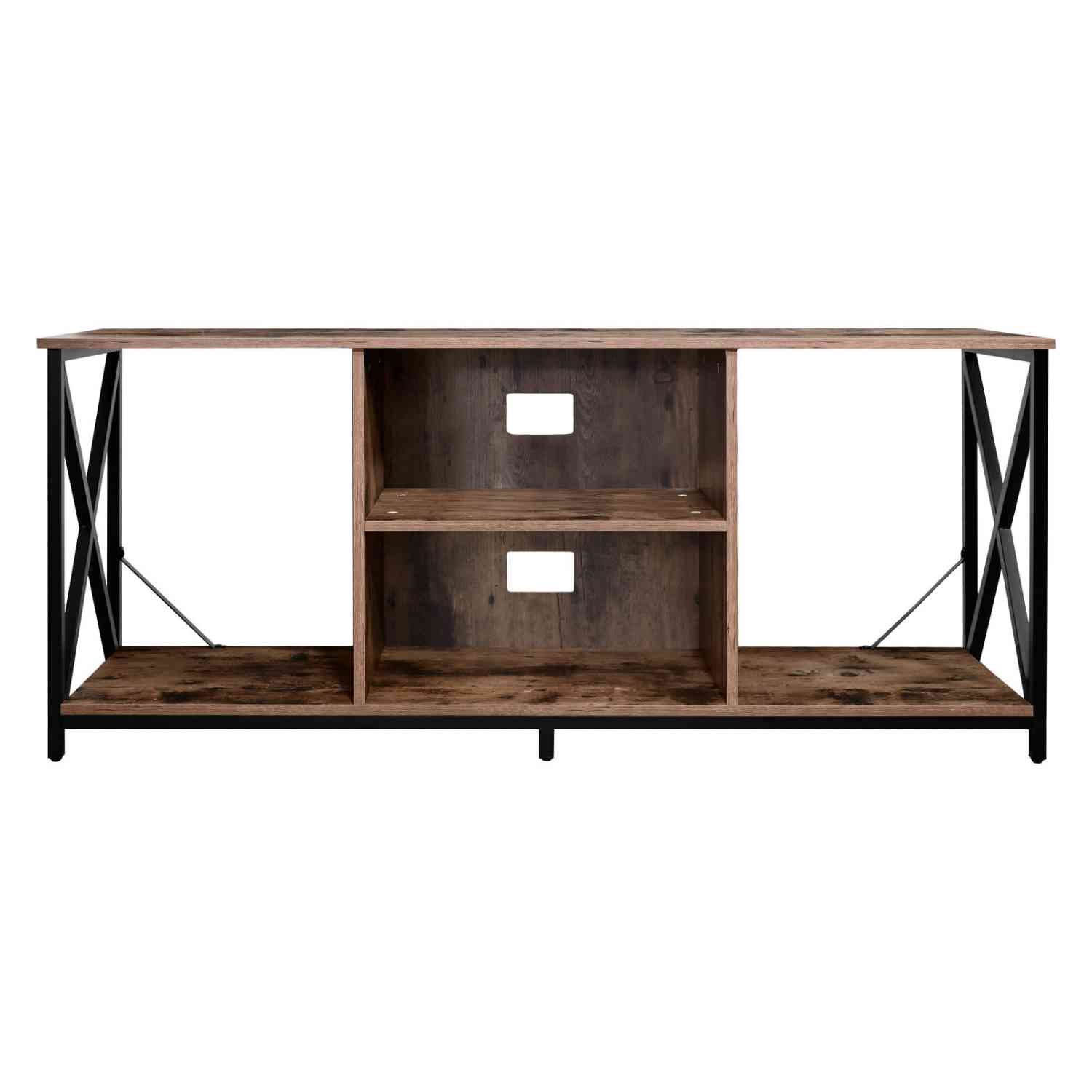 Foto 1 | Mueble Tv Rack & Pack 1.40 m 3 Niveles Cafe