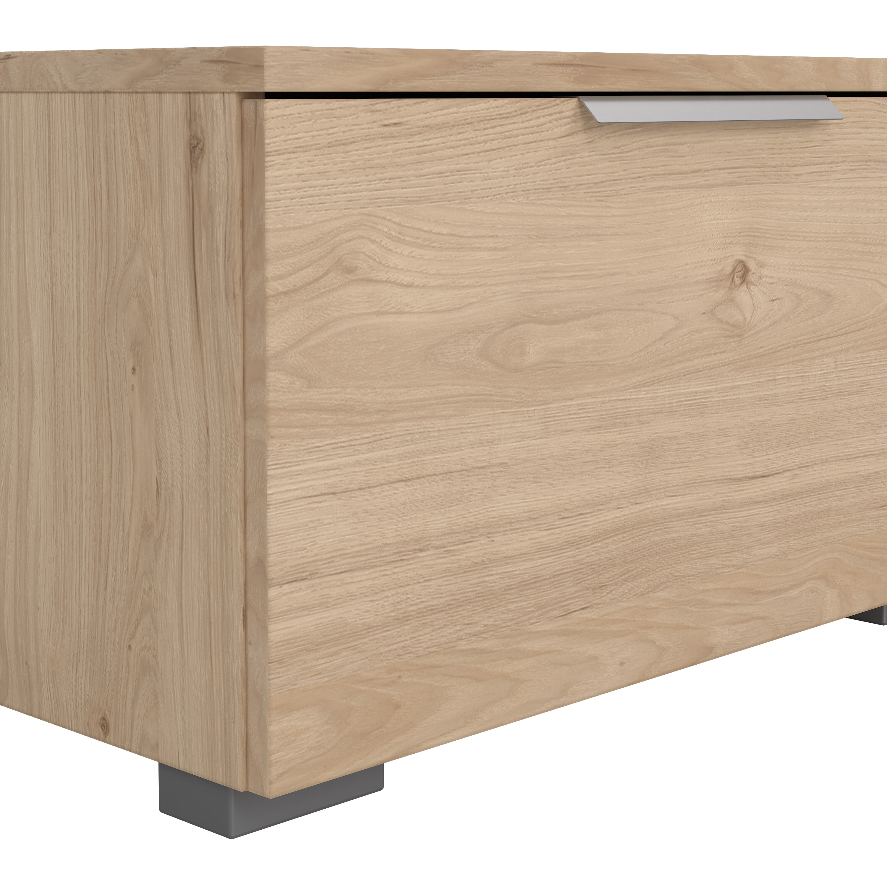 Foto 4 pulgar | Mueble De Tv Color Madera 2 Puertas 1 Entrepaño Hecho De Madera Industrializada 173cm (ancho)*40cm (profundo)