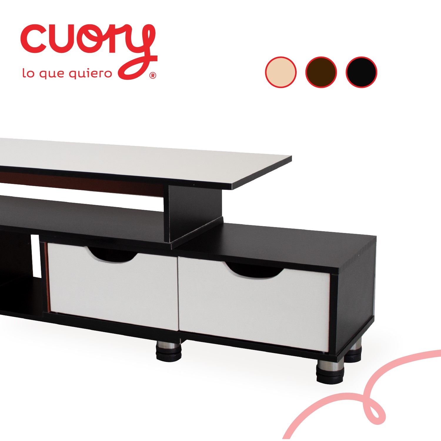 Foto 4 | Mesa para Tv Cuory Minimalista