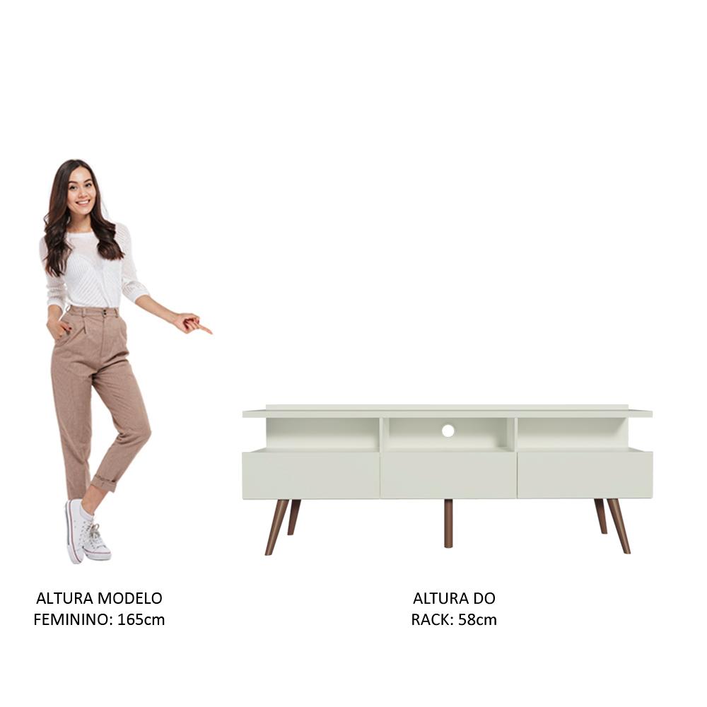 Foto 8 pulgar | Mueble Mesa Para Tv Rack Madesa Con Pies Bm