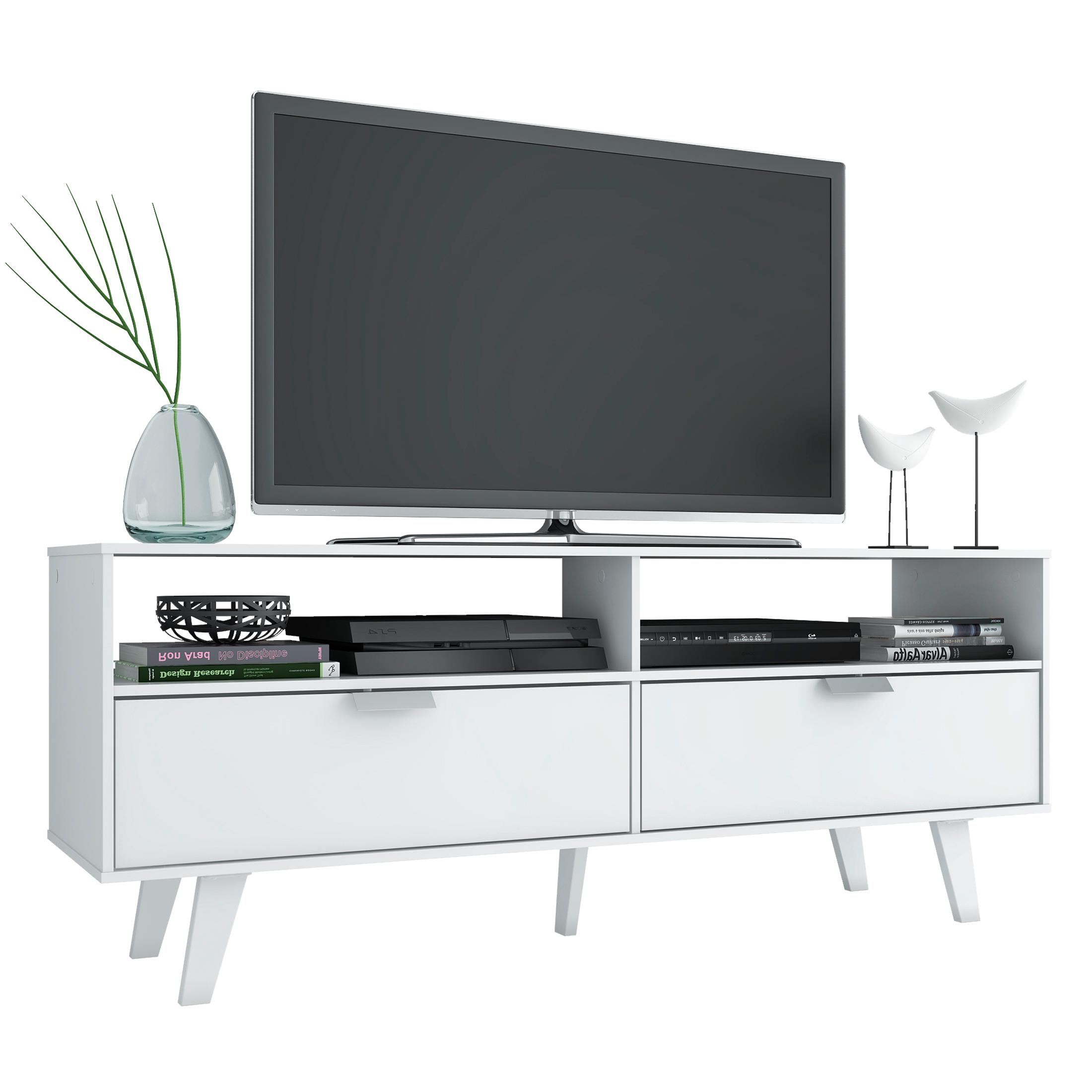 Mueble Mesa Para Tv Rack Madesa Oslo Hasta 55'' Bb