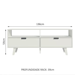 Foto 3 | Mueble Mesa Para Tv Rack Madesa Oslo Hasta 55'' Bb