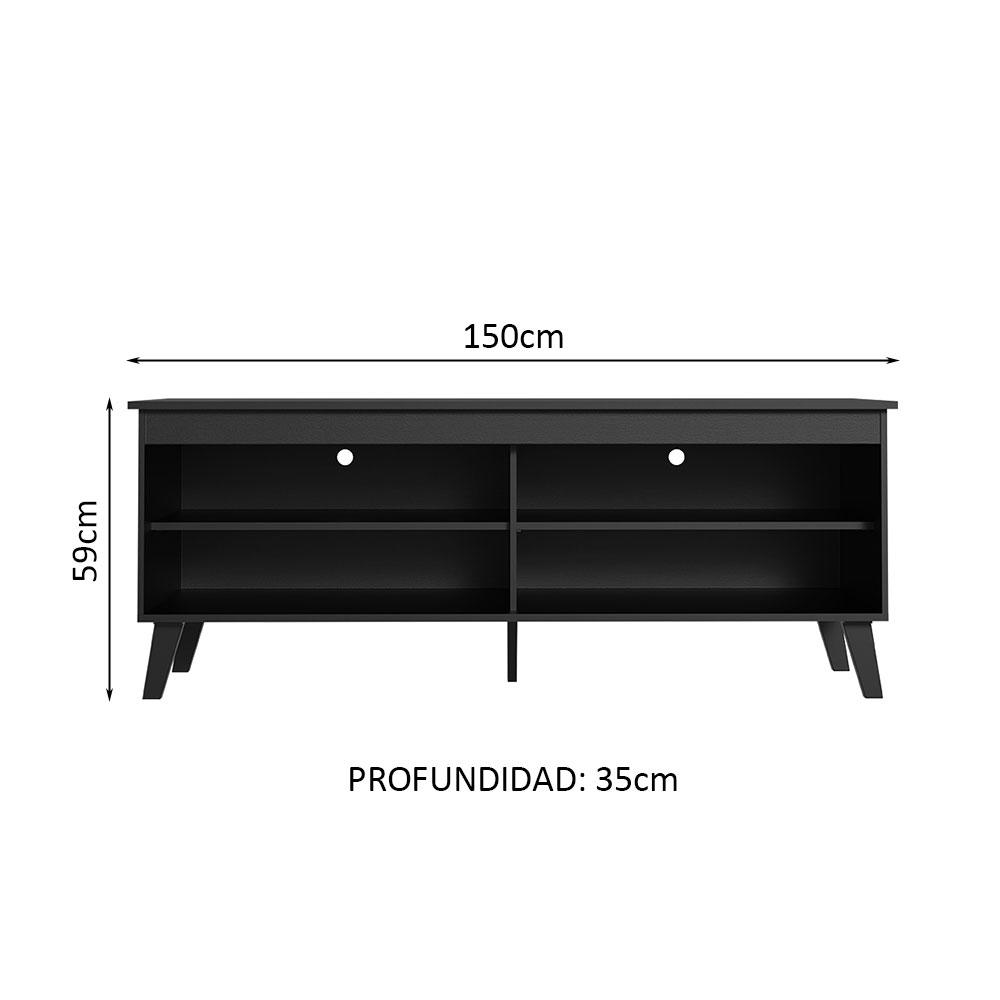 Foto 4 pulgar | Mueble Mesa Para Tv Rack Madesa Turim Hasta 65'' Nn