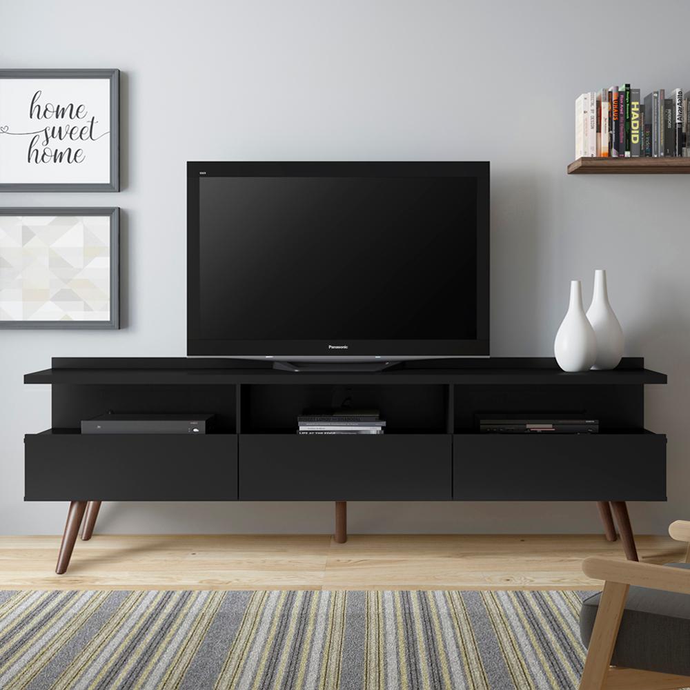 Foto 3 pulgar | Mueble Mesa Para Tv Rack Madesa Con Pies Nm