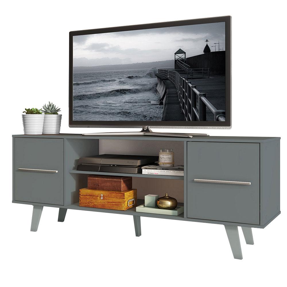 Foto 1 | Mesa para Tv Madesa Gris