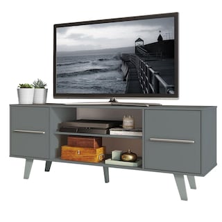 Foto 1 | Mesa para Tv Madesa Gris