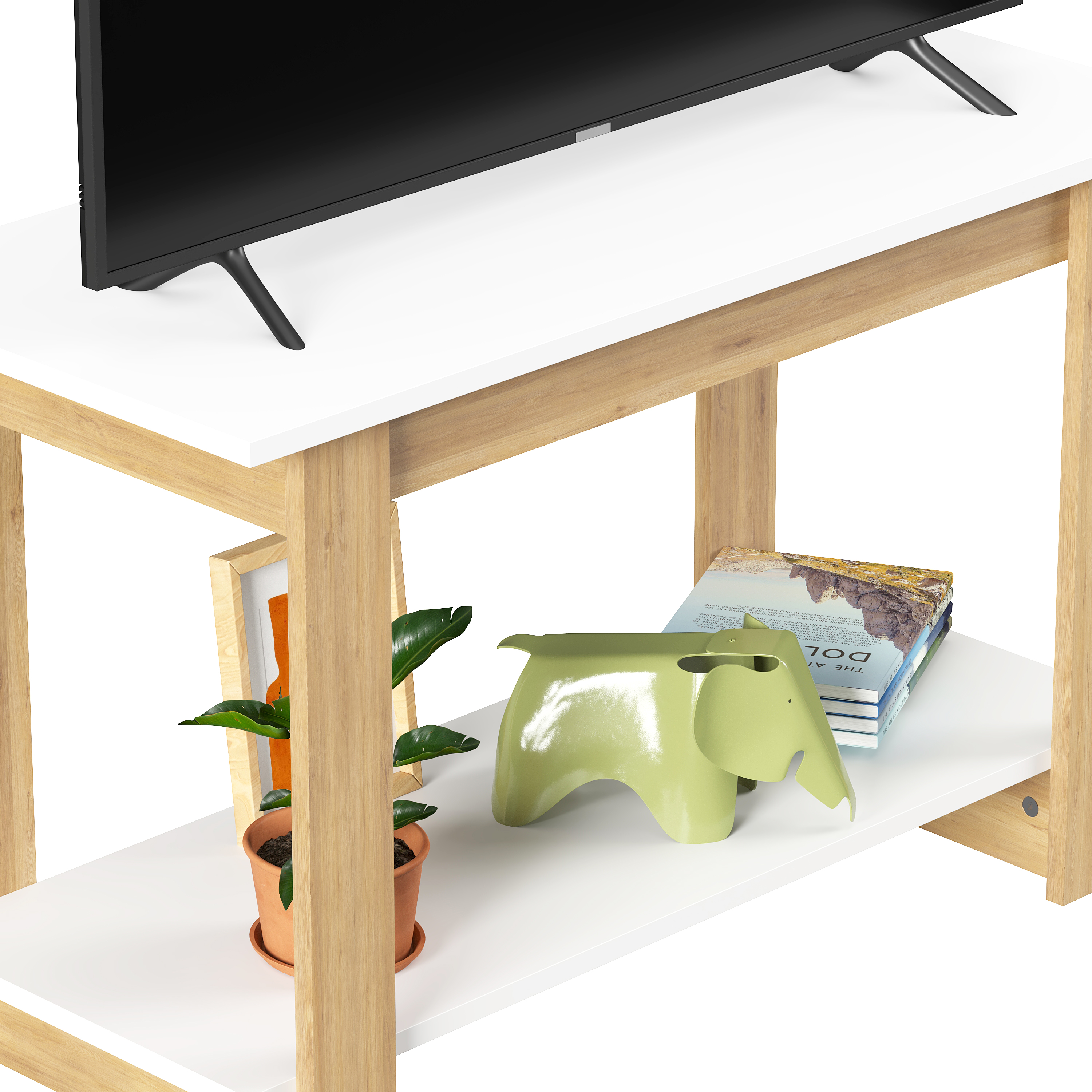 Foto 4 pulgar | Mueble De Tv Stream, Moru, Blanco