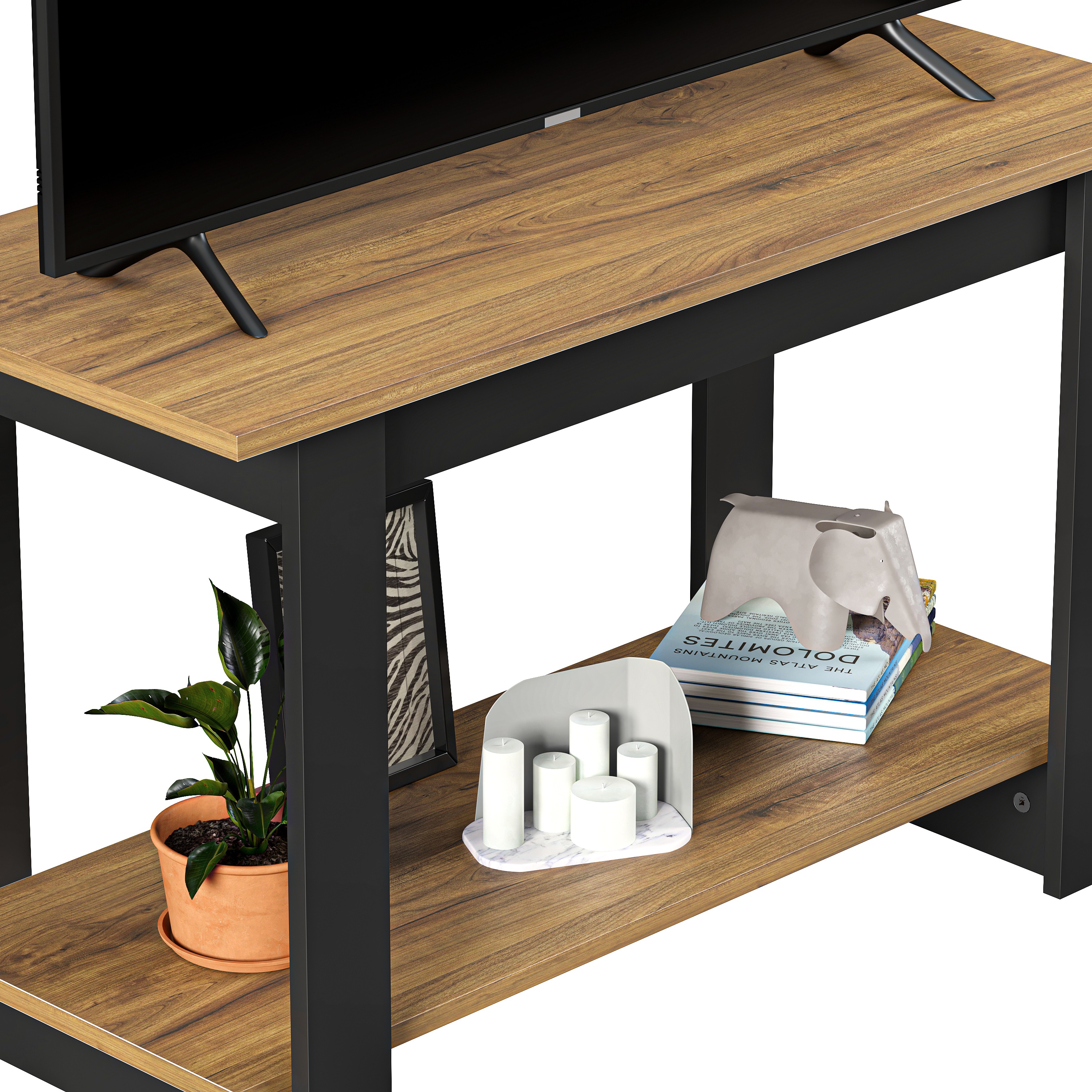 Foto 4 pulgar | Mueble De Tv Stream, Moru, Latte