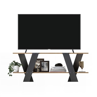 Foto 2 | Mueble De Tv Rack, Moru, Latte