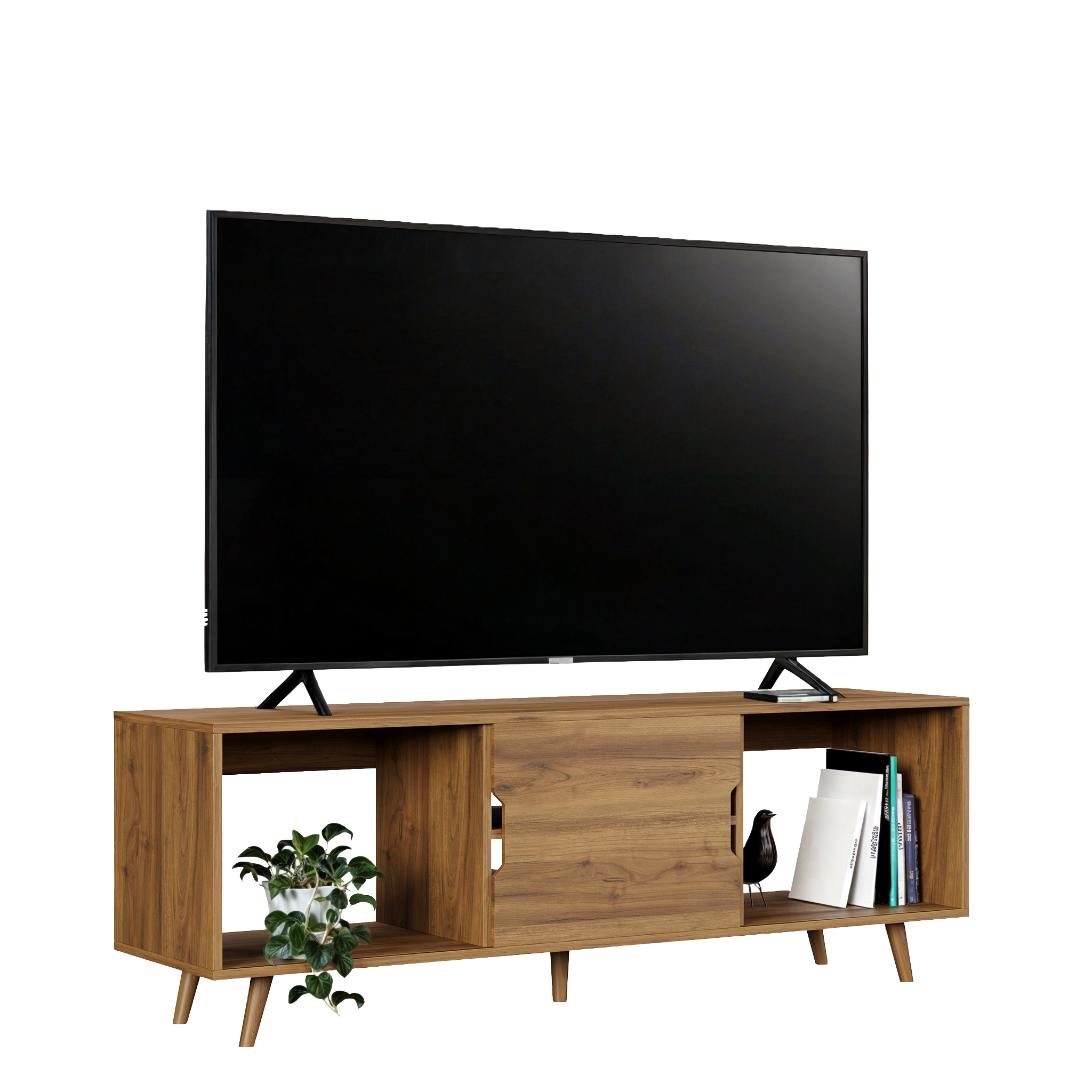 Foto 2 pulgar | Mueble De Tv Prime, Moru, Latte