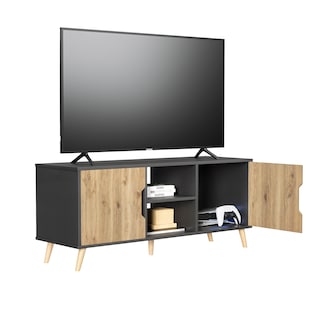 Foto 1 | Mueble De Tv Full, Moru, Negro