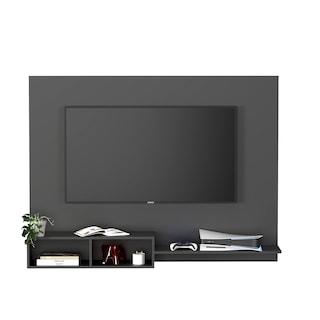 Foto 2 | Mueble De Tv Panel Panorama, Moru, Negro