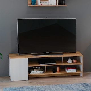 Foto 2 | Mesa Flat Maderkit Color Duna/blanco
