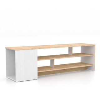 Foto 4 | Mesa Flat Maderkit Color Duna/blanco