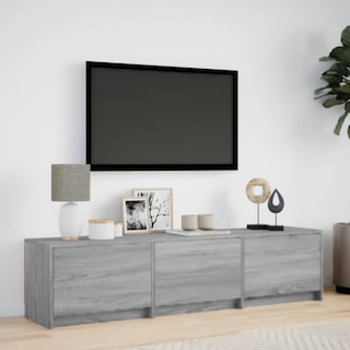 Foto 4 | Mueble de Tv Bossa con Almacenamiento 3 Compartimentos
