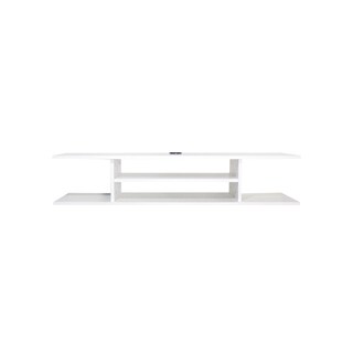 Foto 1 | Repisa Flotante O Mesa Tv Moderna 120cm largo Color Blanco