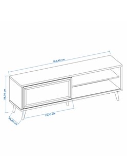 Foto 6 | Mueble para Tv Skal Living 60 Pulgadas