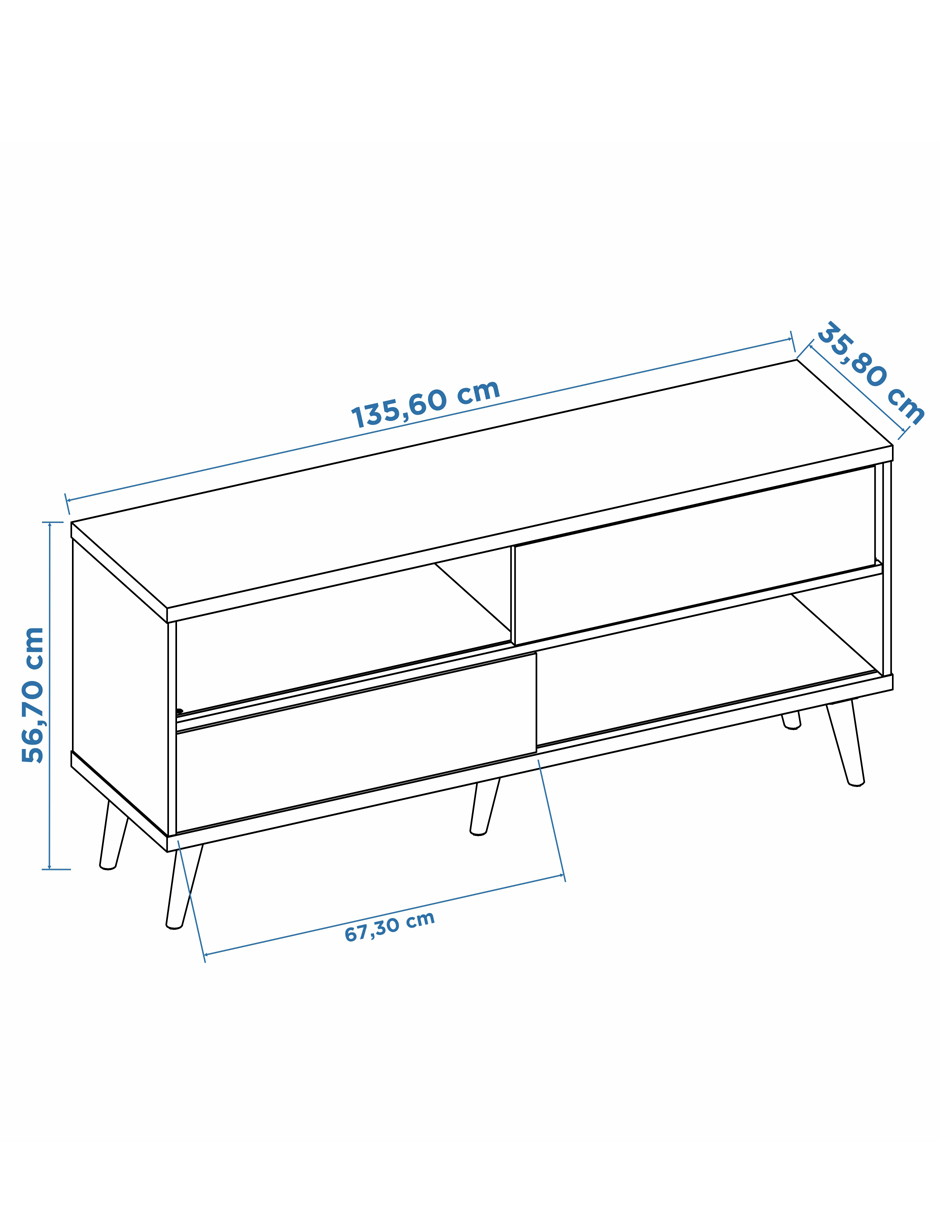 Foto 6 pulgar | Mueble para Tv Skal Living 50 Pulgadas