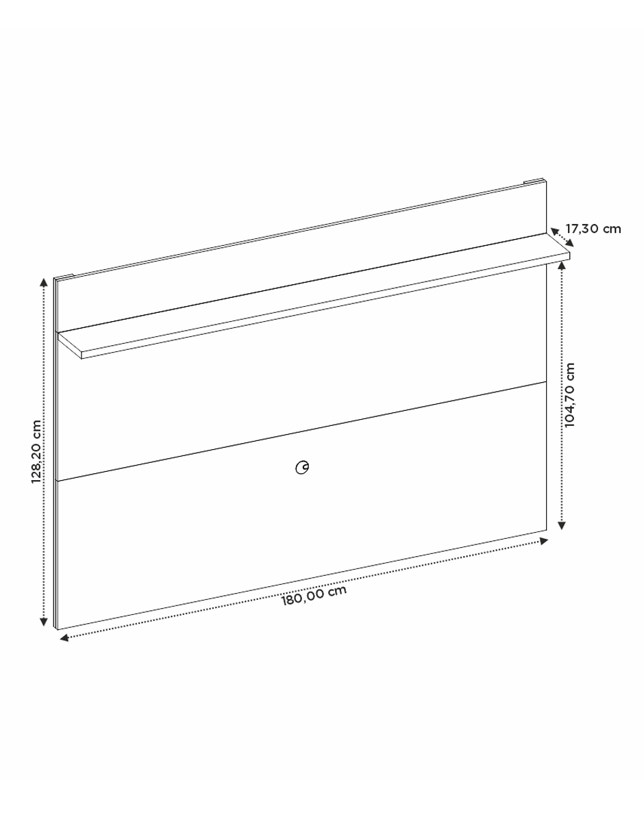 Foto 5 pulgar | Mueble  para Tv Skal Living 70 Pulgadas Panel Flotante