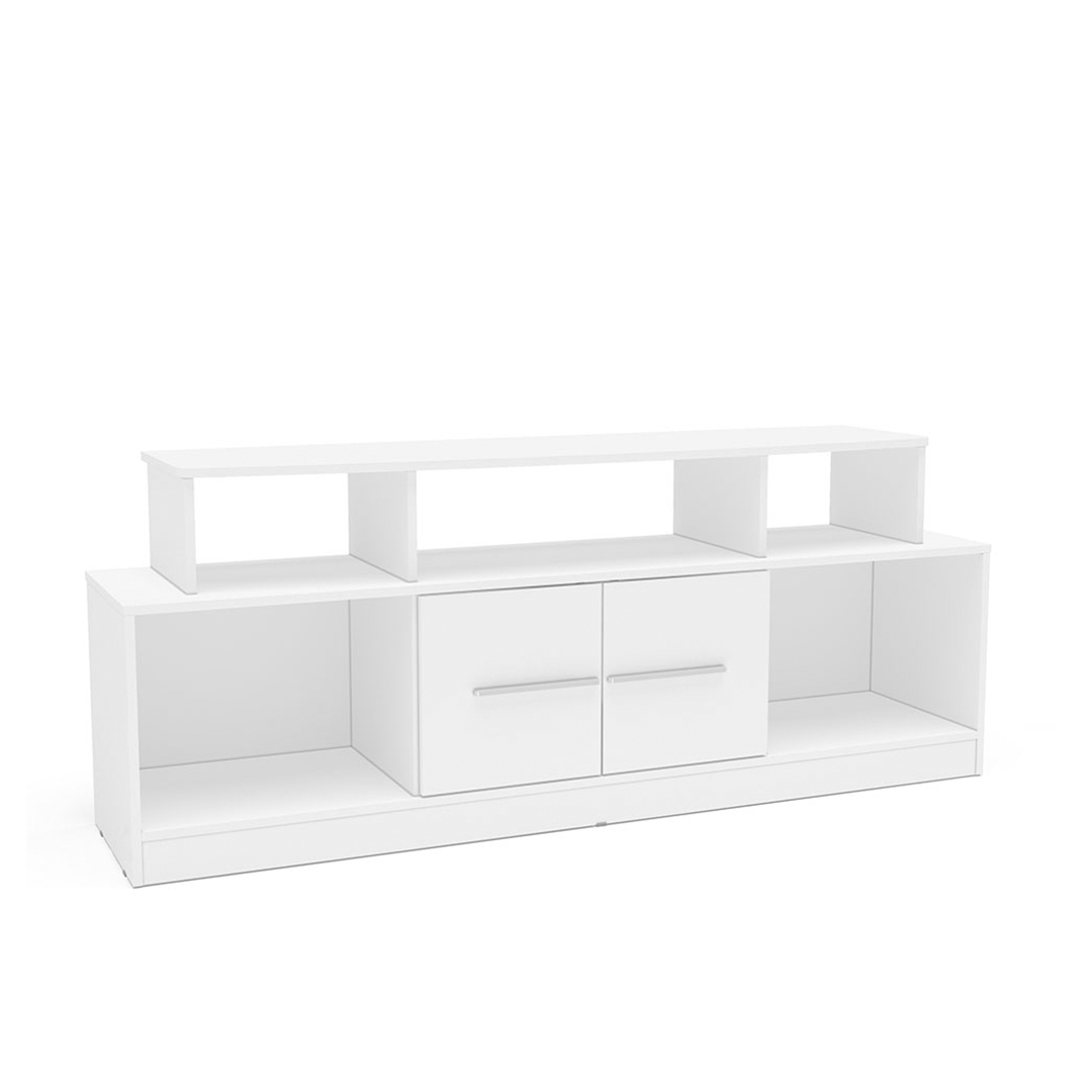 Foto 3 pulgar | Mesa Para Televisión Mobi Ametrina Blanco