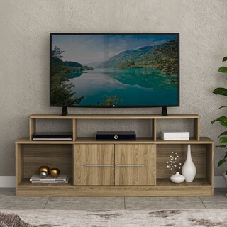 Foto 1 | Mesa Para Televisión Mobi Ametrina Oak