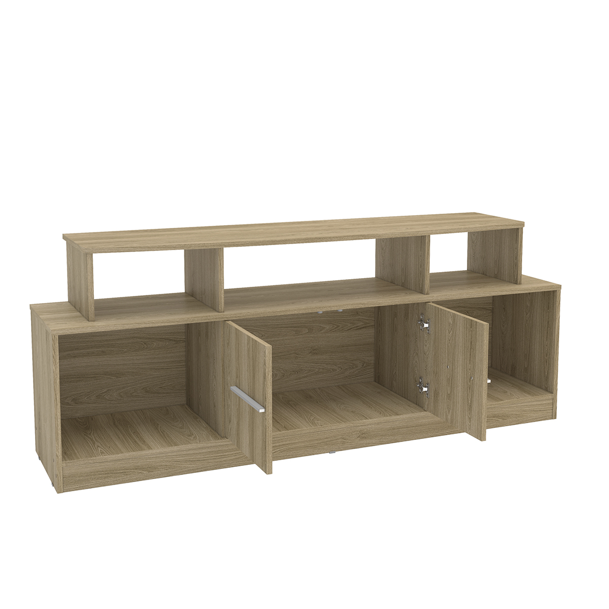 Foto 4 pulgar | Mesa Para Televisión Mobi Ametrina Oak