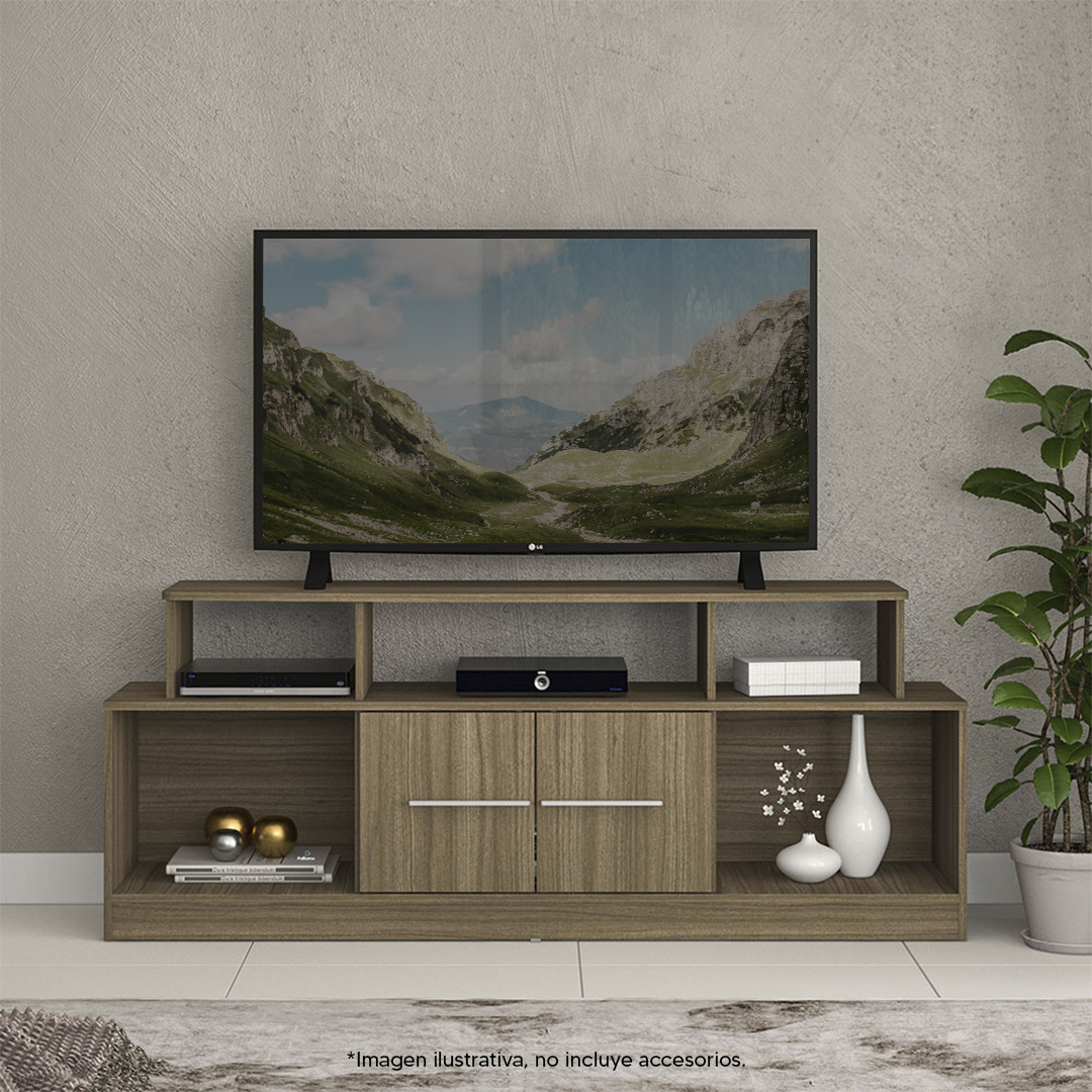 Mesa Para Televisión Mobi Ametrina Castaño
