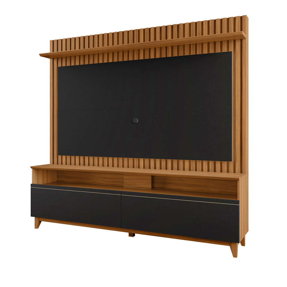 Foto 4 pulgar | Mueble Para Tv  Skal 65'' Rack + Panel  Freijo/negro