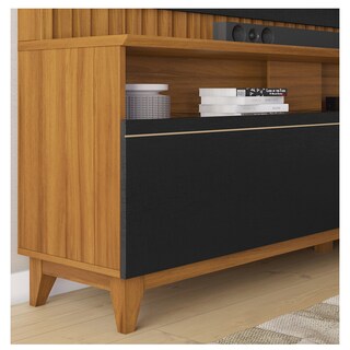 Foto 4 | Mueble Para Tv Skal 65'' Rack + Panel Freijo/negro