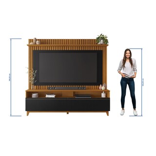 Foto 7 | Mueble Para Tv Skal 65'' Rack + Panel Freijo/negro