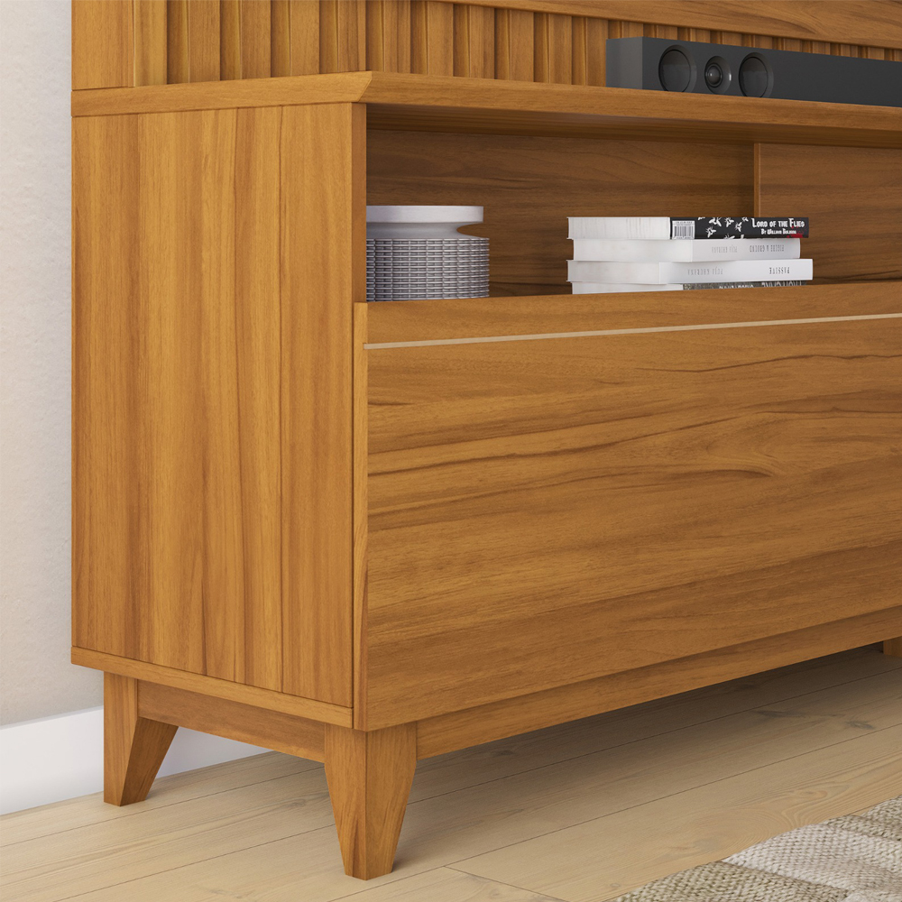 Foto 4 | Mueble Para Tv 65'' Rack + Panel N1340 Freijo