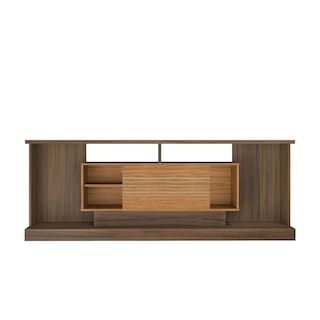 Foto 3 | Mueble Para Tv De 70'' Nogal C/puerta Corrediza Nt1140