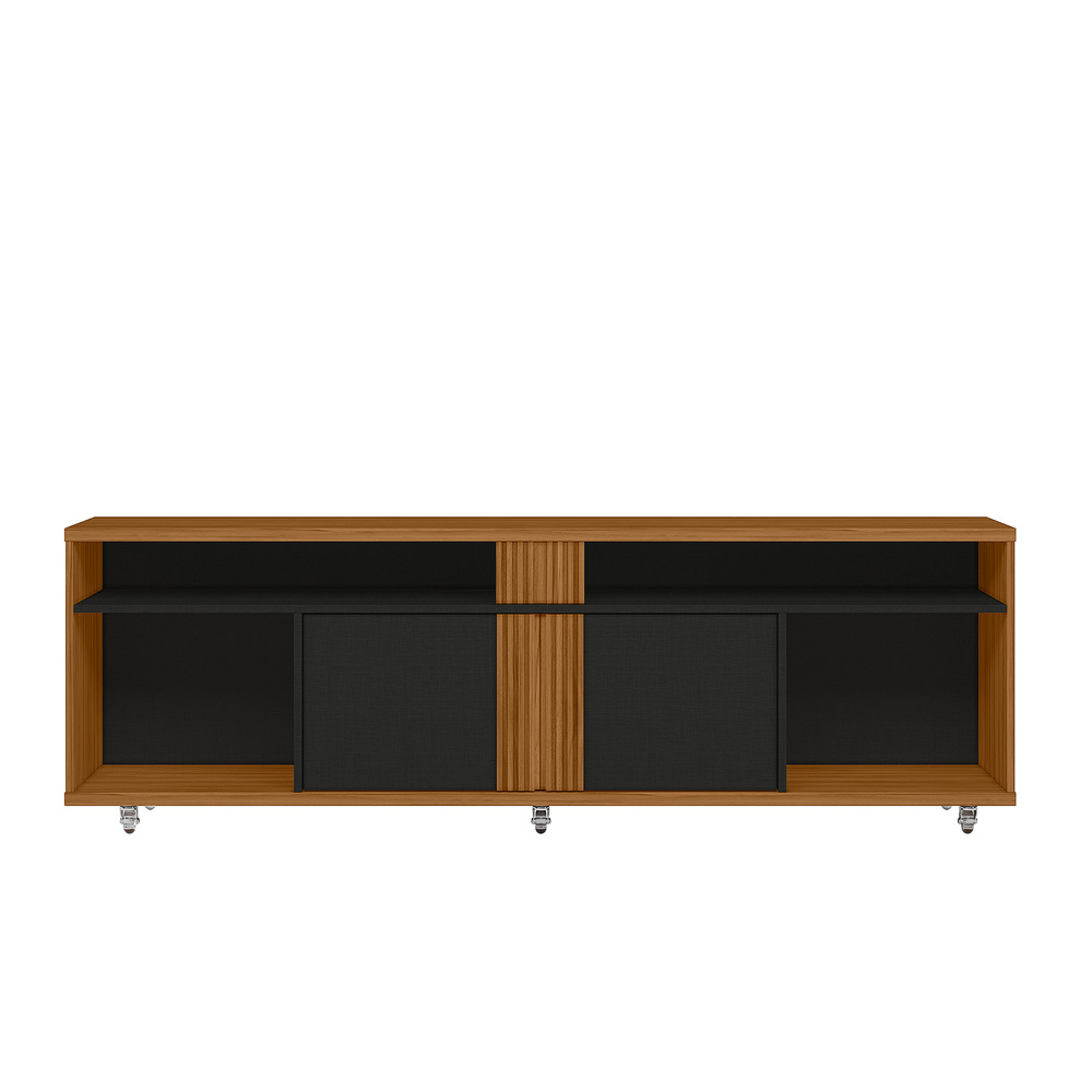Foto 4 pulgar | Mueble Para Tv 70'' C/2 Puertas Y Ruedas Mod Nt1290-fn