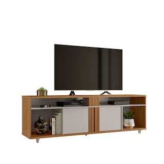 Foto 1 | Mueble Para Tv 70'' C/2 Puertas Y Ruedas Mod Nt1290-fb
