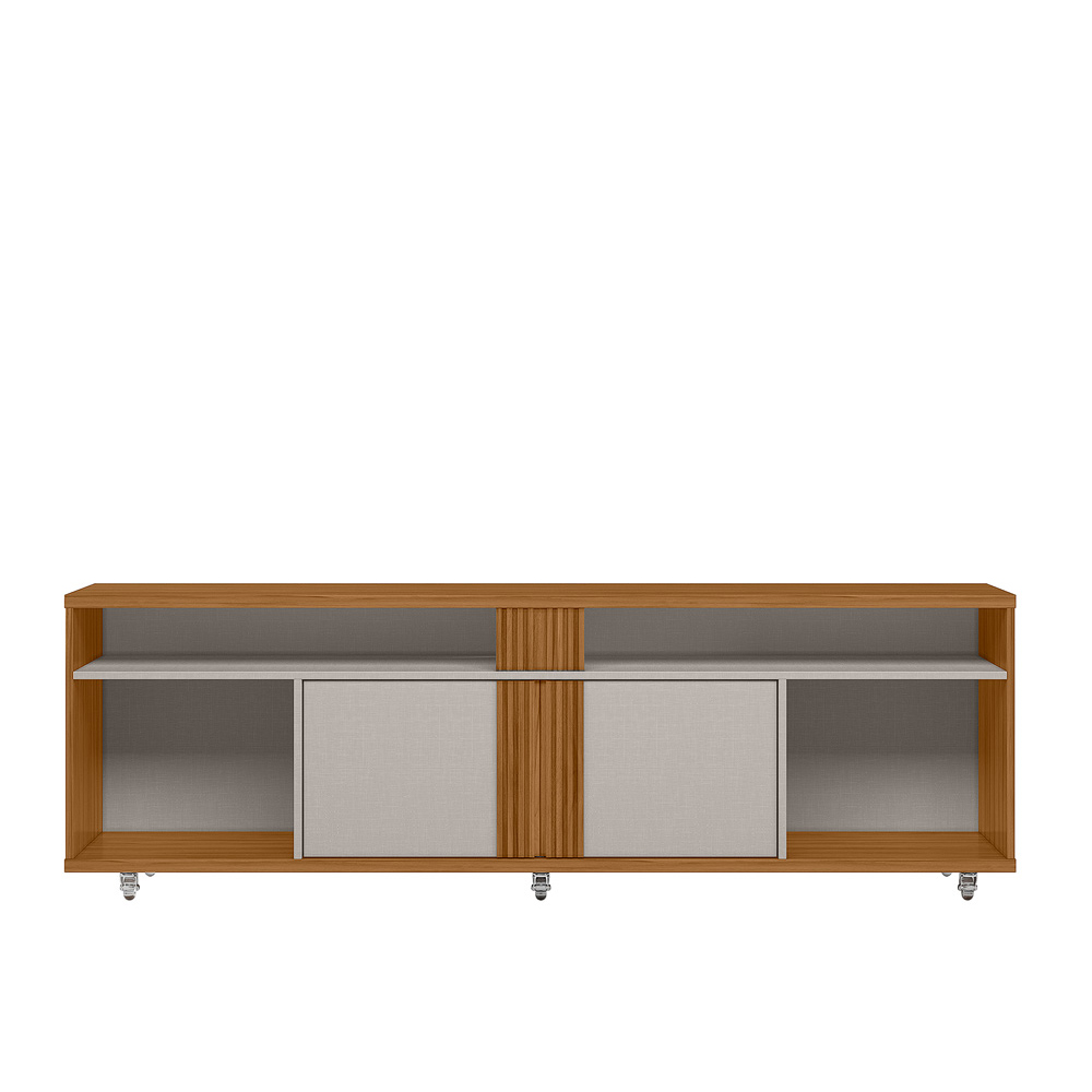 Foto 3 | Mueble Para Tv 70'' C/2 Puertas Y Ruedas Mod Nt1290-fb
