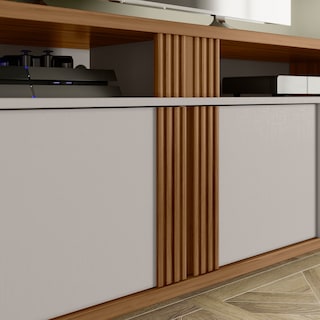 Foto 5 | Mueble Para Tv 70'' C/2 Puertas Y Ruedas Mod Nt1290-fb