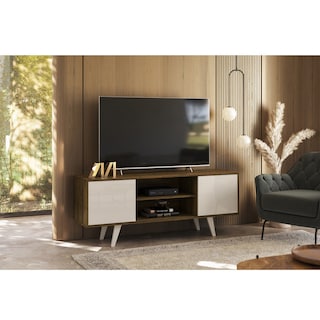 Foto 3 | Mueble Rack Lisboa Diseño Italiano Tv Hasta 55'' Blanco