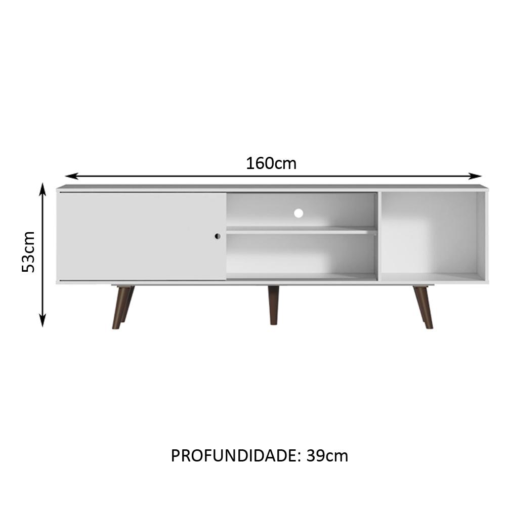 Foto 4 pulgar | Mueble Mesa Para Tv Rack Madesa Dubai Hasta 65'' Bb