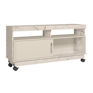 Foto 2 | Mueble Rack Artur Compacto Tv Hasta 50'' Mármol/blanco