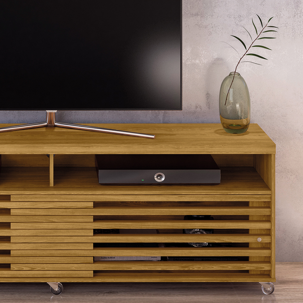 Foto 4 | Mueble Para Tv 65” Rack Cruzado 2 Puertas Color Cumaru