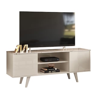 Foto 1 | Mueble Rack Lisboa Tv Hasta 55'' Mármol/blanco