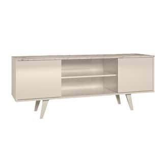 Foto 2 | Mueble Rack Lisboa Tv Hasta 55'' Mármol/blanco