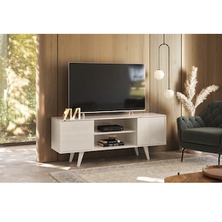 Foto 3 | Mueble Rack Lisboa Tv Hasta 55'' Mármol/blanco
