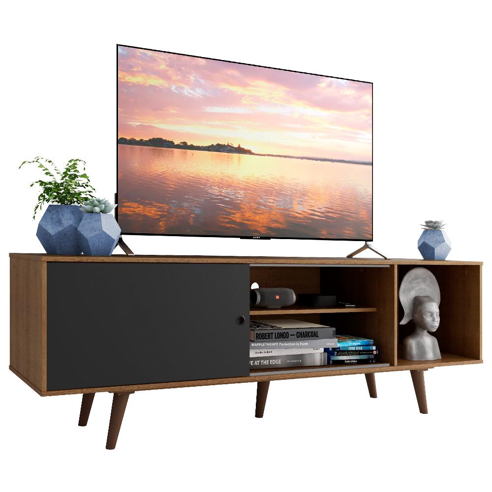 Foto 2 pulgar | Mueble Mesa Para Tv Rack Madesa 6024 Marrón