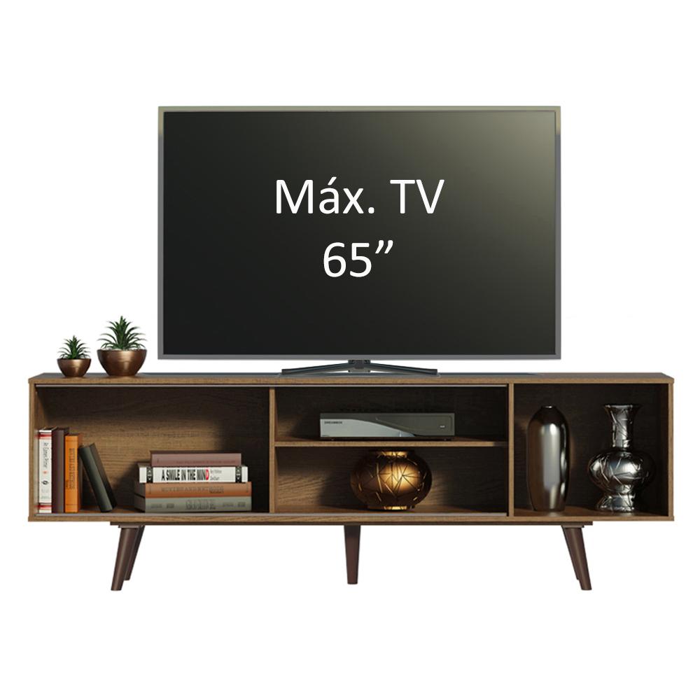 Foto 5 pulgar | Mueble Mesa Para Tv Rack Madesa 6024 Marrón