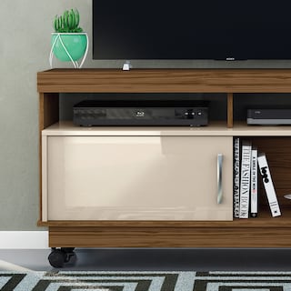 Foto 4 | Mueble Rack Artur Compacto Tv Hasta 50'' Natural/blanco