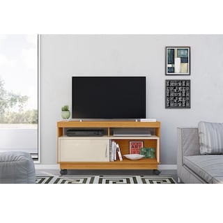 Foto 3 | Mueble Rack Artur Compacto Tv Hasta 50'' Cinamomo/blanco